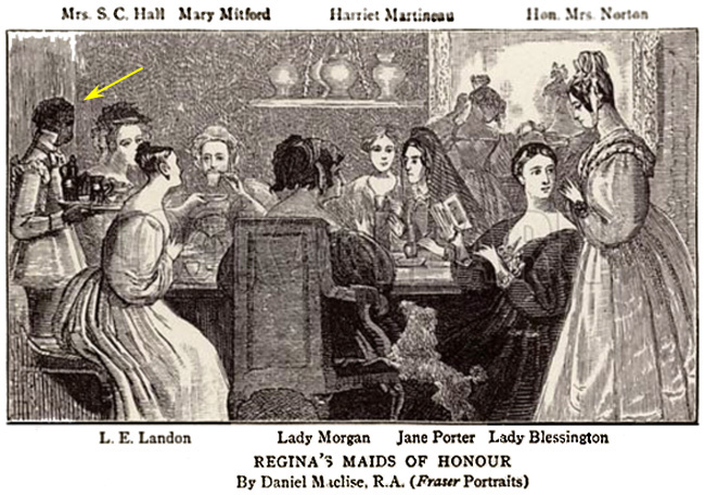 Reginas Maids of Honour Daniel Maclise 1836